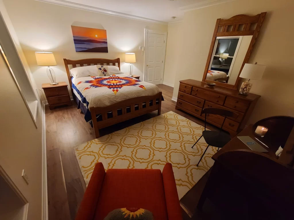Rainbow Room with Garden View - 1 Queen Bed, 2nd floor - Double Occupancy pp - SOLD OUT