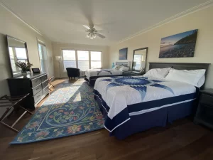 Bay Room with Ocean View - 2 Queen Beds, 2nd Floor - Double Occupancy pp - SOLD OUT