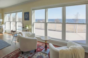 Harbor Room with Ocean View - 2 Queen beds, 1st floor, wrap-around deck - Double Occupancy pp - SOLD OUT