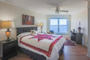 Maple Room with Ocean View - 1 Queen Bed, 2nd floor - Double or Single Occupancy pp - SOLD OUT